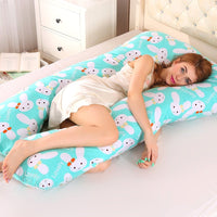 Thumbnail for Pregnancy Pillow for Sleeping, Extra Large U Shaped, Maternity Pillow