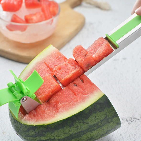 Stainless Steel Watermelon Slicer Cutter Knife Corer Fruit Vegetable
