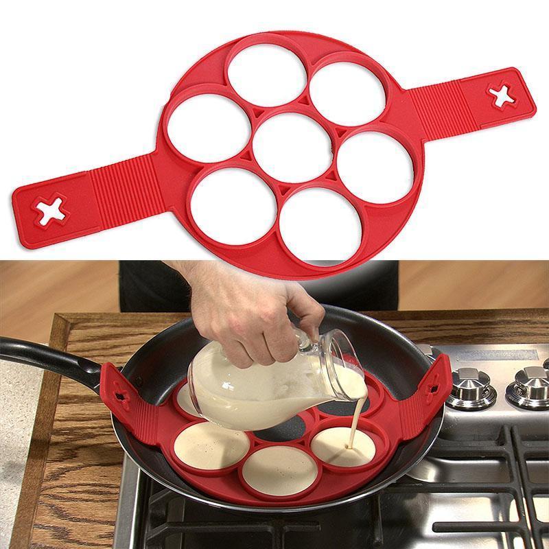 Silicone Pancake Mold Maker Reusable Non Stick Non-toxic | Slicier