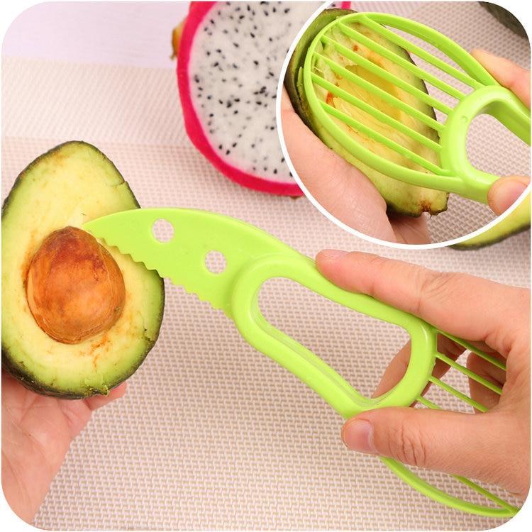 3 in1 Avocado Cutter Slicer Kitchen Tool Fruit Peeler Separator Corer Knife  Tool