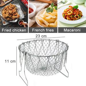 Foldable Fry Boiling Basket