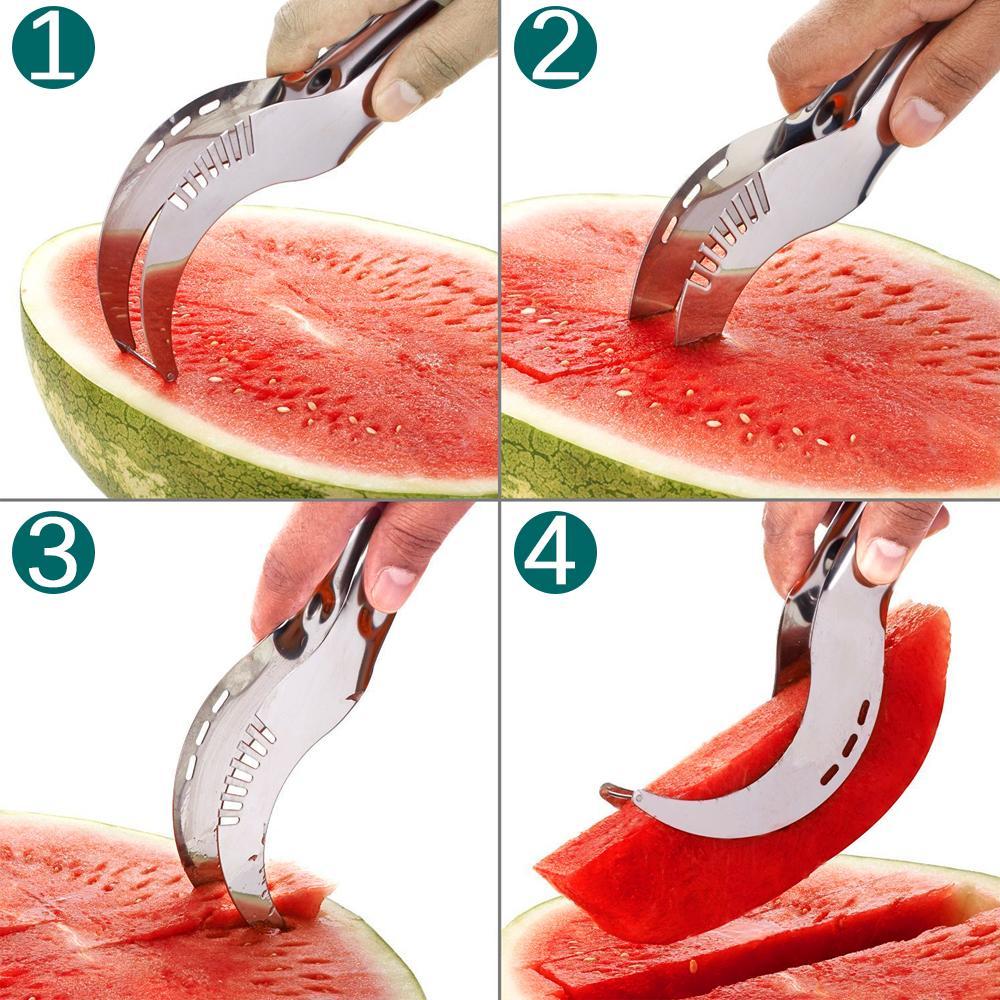 Stainless Watermelon Slicer Ultra-Sharp Safe, Durable Design | Slicier