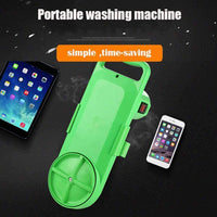 Thumbnail for Portable Mini Washing Machine with Spin Dryer Rotary | Slicier