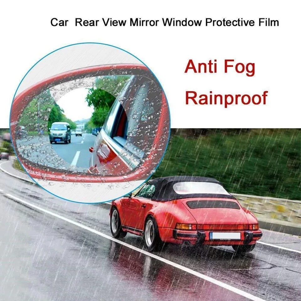 Rainproof Car Mirror Sticker
