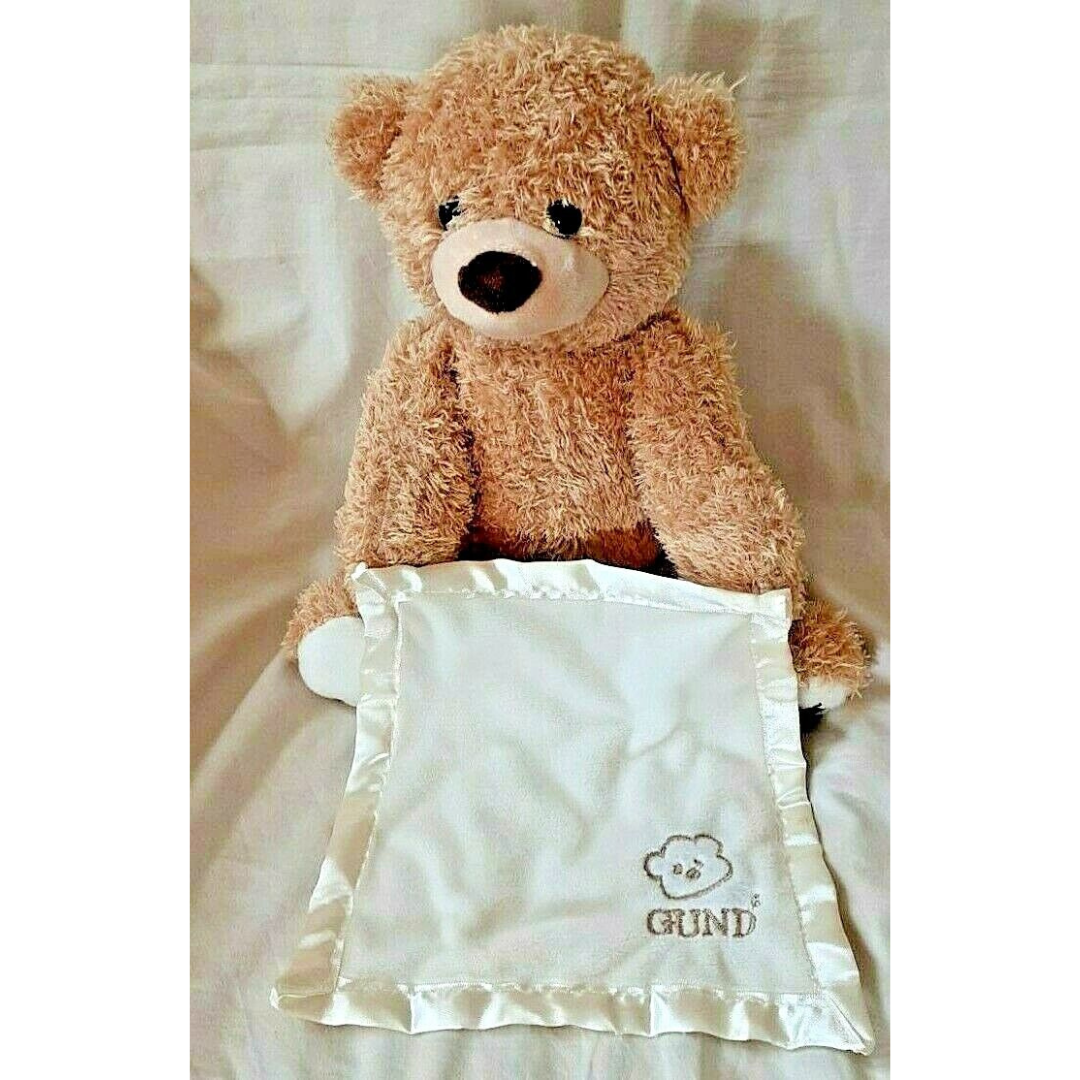 Teddy Bears Plush Baby Talking Toy with Blanket for Baby Birthday Gift