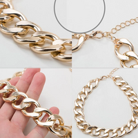 Thumbnail for Cuban Link Thick Gold Chain Pets Safety Collar
