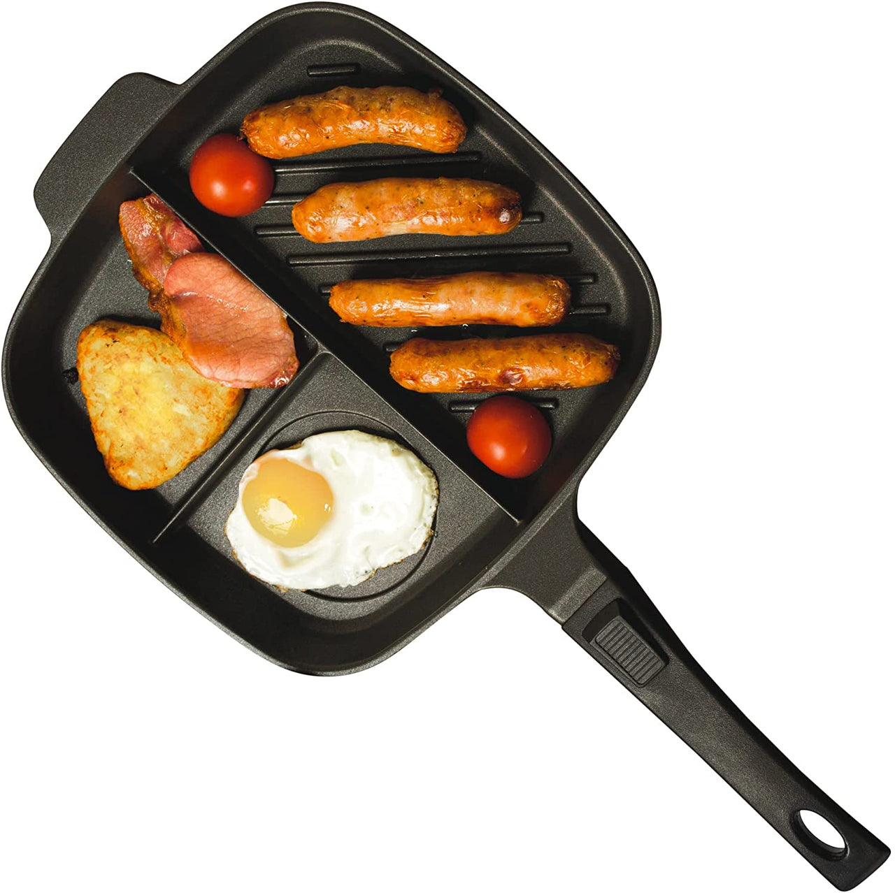  Master Pan Non-Stick Divided Grill/Fry/Oven Meal