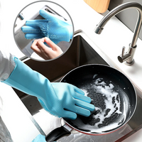 Thumbnail for Dishwashing Sponge Gloves (2pcs)