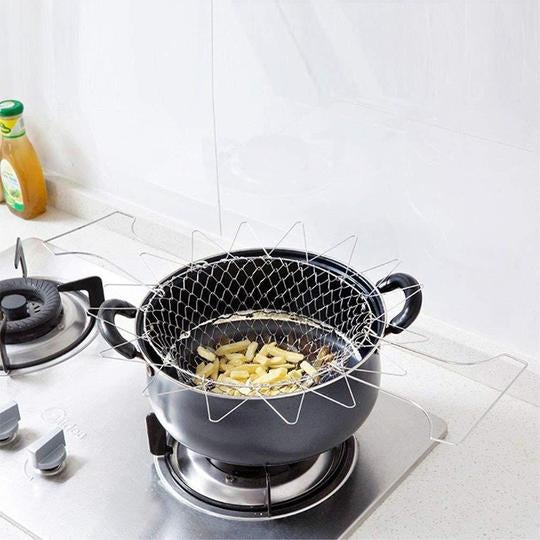 Foldable Fry Boiling Basket