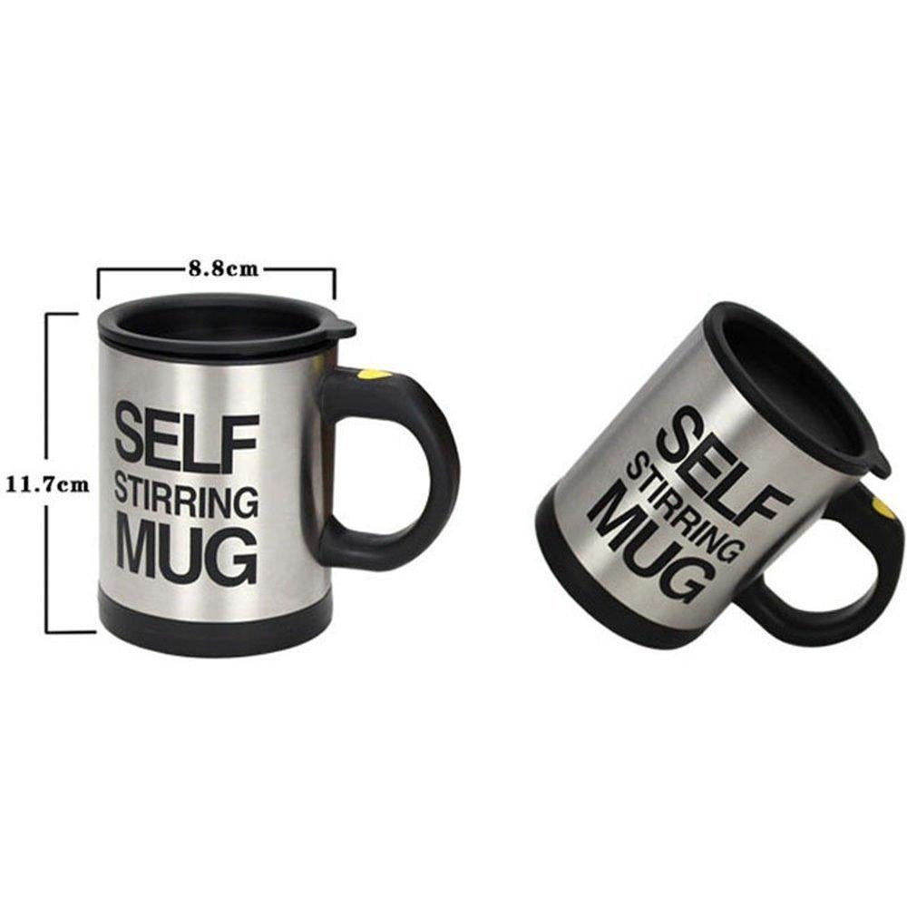 Self Stirring Coffee Mug Self Electric Automatic Mixing Cups | Slicier