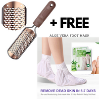 Thumbnail for Foot File Pedicure + Aloe Vera Foot Mask