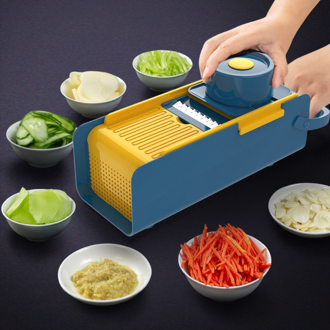Cheese Grater With Airtight Storage Container - Vegetable Chopper, Kitchen  Cutter, Shredder for Cheese & Vegetables (2-in-1)