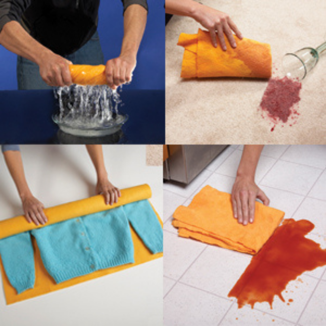 Super Absorbent Multi-Purpose Cleaning Shammy (Chamois) Towel Cloth