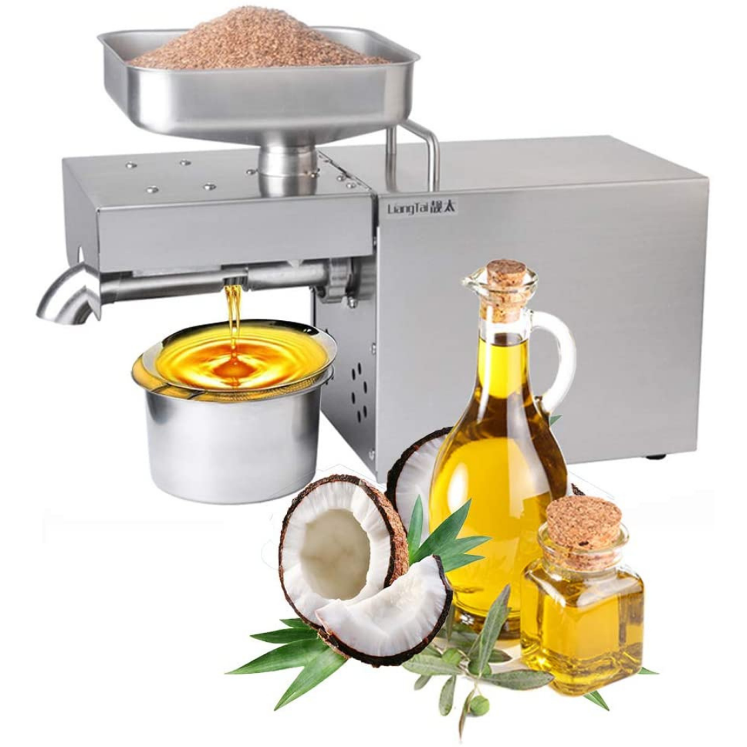 Kitchen Oil Press Machine Electric Automatic Extractor Organic Oil | Slicier