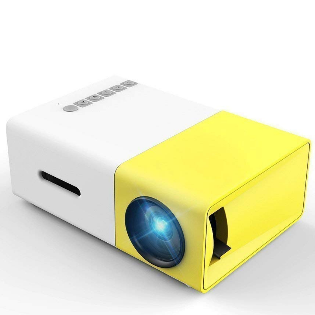 Mini Portable Projector for Cartoon Outdoor Movie Projector HDMI USB AV