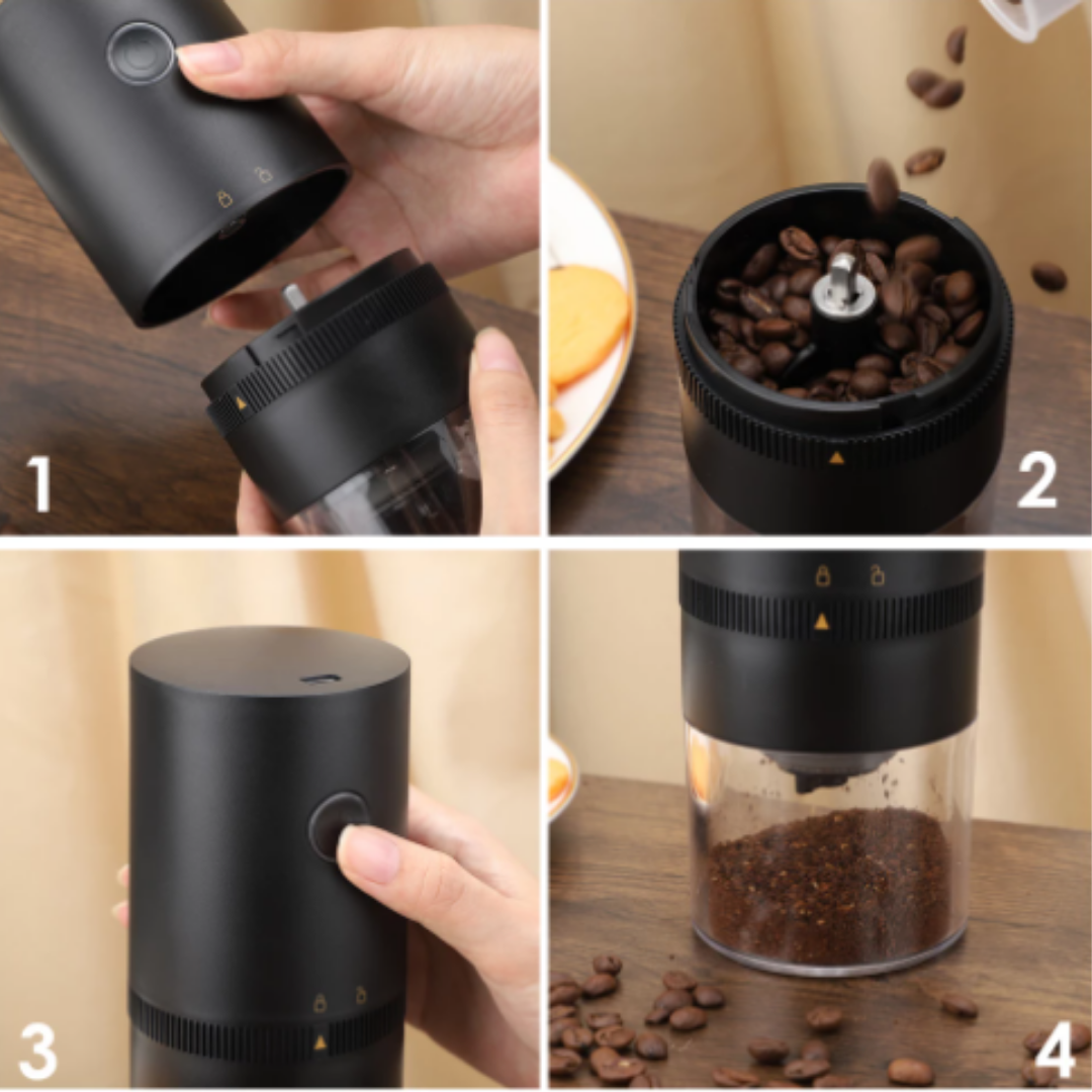 Portable Electric Coffee Grinder Slow Coffee Bean Grinder