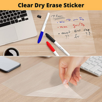 Thumbnail for Kassa Clear Dry Erase Board Sticker