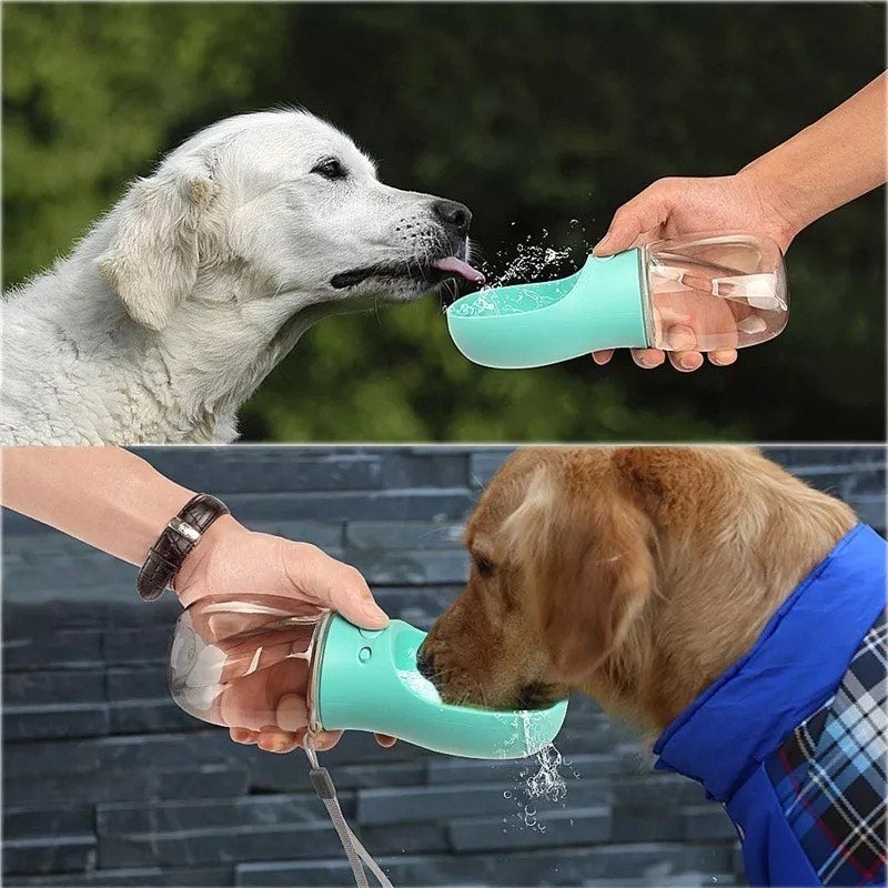 Dog Water Bottle Puppy Water Dispenser Drinking Feeder for Pets Outdoor Walking