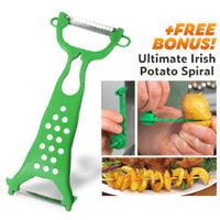 Thumbnail for Vegetable Fruit Apple Potato Orange Carrot Julienne Irish Peeler 