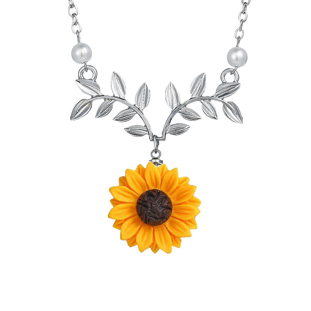 Sonnenblumen Halskette